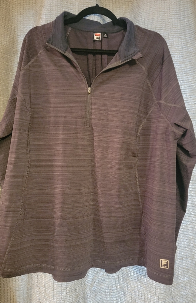 Fila quarter zip athletic shirt